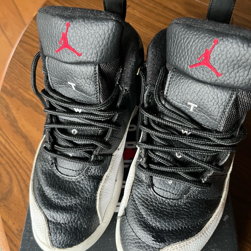Jordan Black and White Sneakers